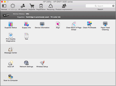 Hp printer software download mac